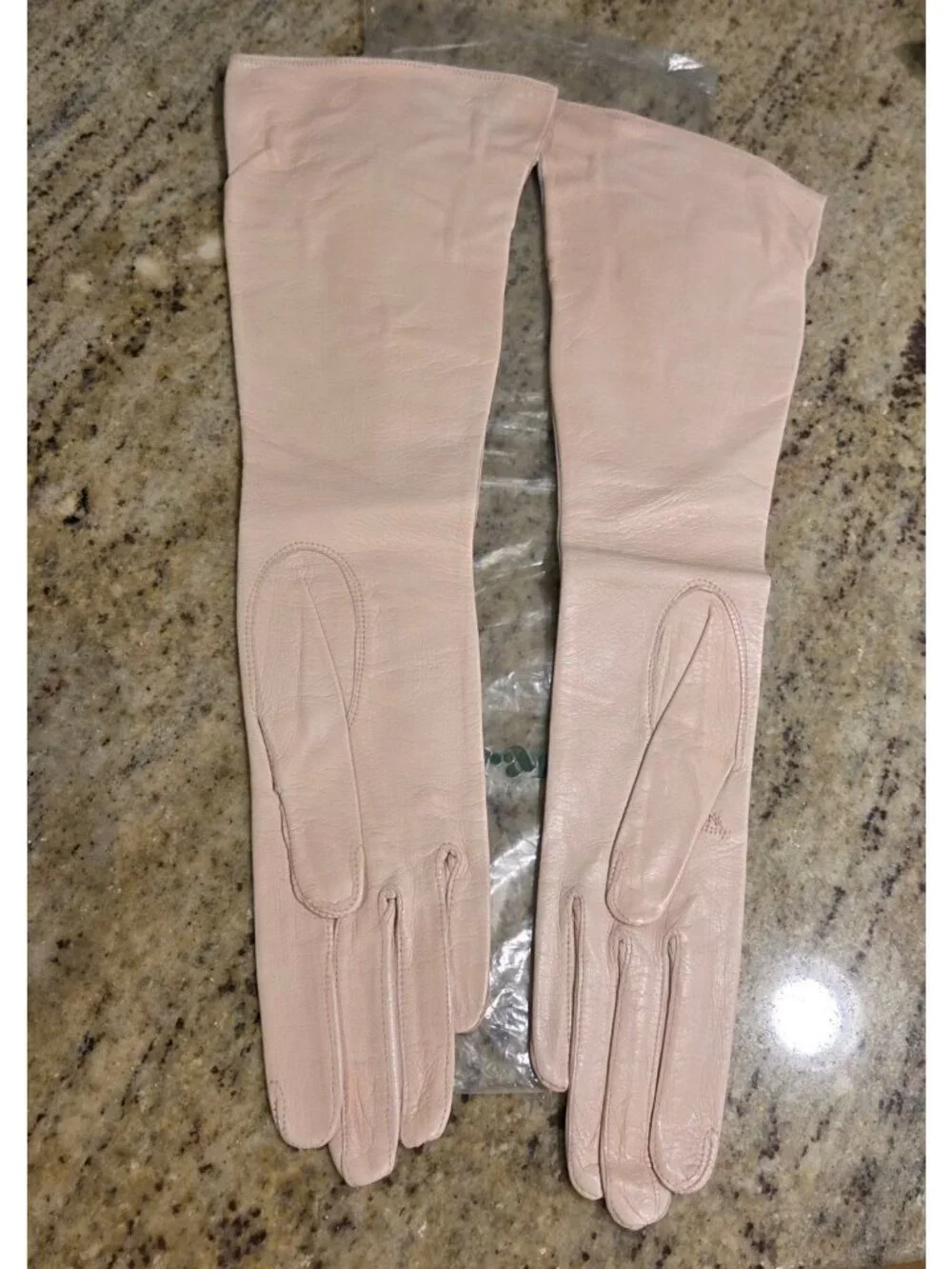 New! Vtg Women Size XS S 6.5 Pink Kid Leather Formal 16